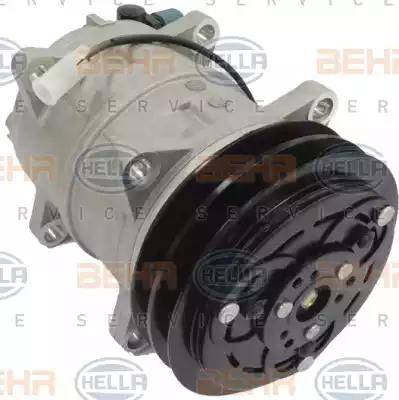 HELLA 8FK 351 133-631 - Компрессор кондиционера autosila-amz.com