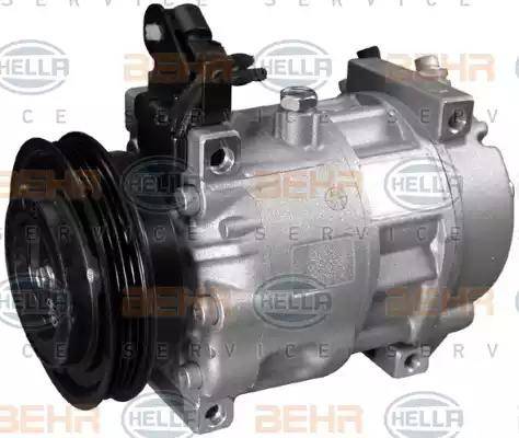 HELLA 8FK 351 132-101 - Компрессор кондиционера autosila-amz.com