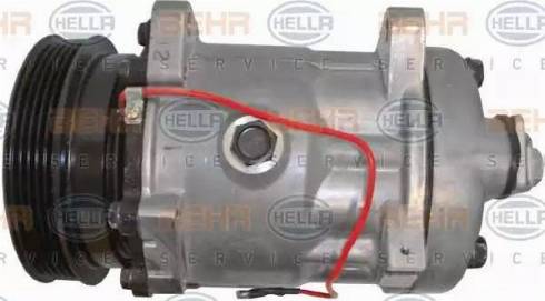 HELLA 8FK 351 132-761 - Компрессор, кондиционер autosila-amz.com