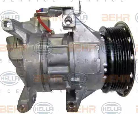 HELLA 8FK 351 125-241 - Компрессор кондиционера autosila-amz.com