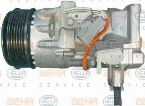 HELLA 8FK 351 125-201 - Компрессор кондиционера autosila-amz.com