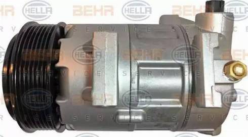 HELLA 8FK 351 125-721 - Компрессор кондиционера autosila-amz.com