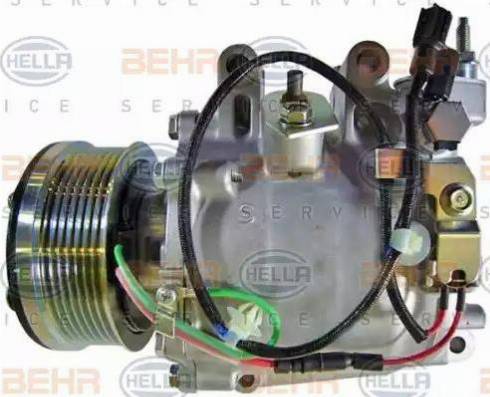 HELLA 8FK 351 121-551 - Компрессор кондиционера autosila-amz.com