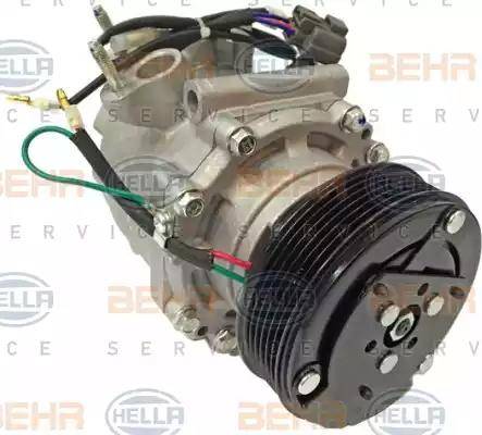 HELLA 8FK 351 121-521 - Компрессор кондиционера autosila-amz.com