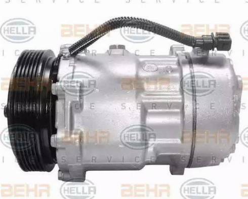 HELLA 8FK 351 127-931 - Компрессор кондиционера autosila-amz.com