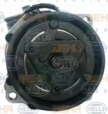 HELLA 8FK 351 127-361 - Компрессор кондиционера autosila-amz.com