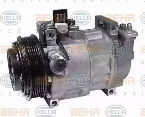 HELLA 8FK 351 175-521 - Компрессор кондиционера autosila-amz.com