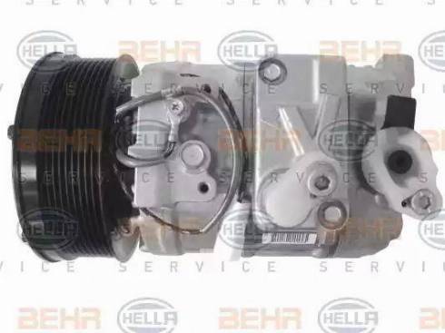 HELLA 8FK 351 176-541 - Компрессор кондиционера autosila-amz.com