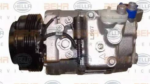 HELLA 8FK 351 176-001 - Компрессор кондиционера autosila-amz.com