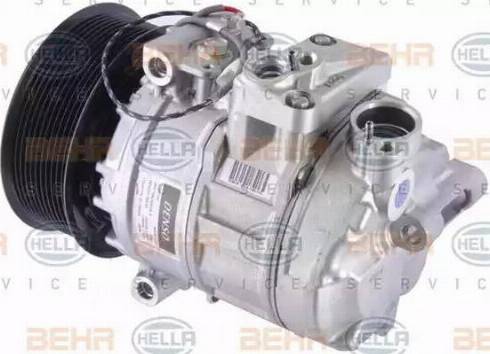 HELLA 8FK 351 176-031 - Компрессор кондиционера autosila-amz.com