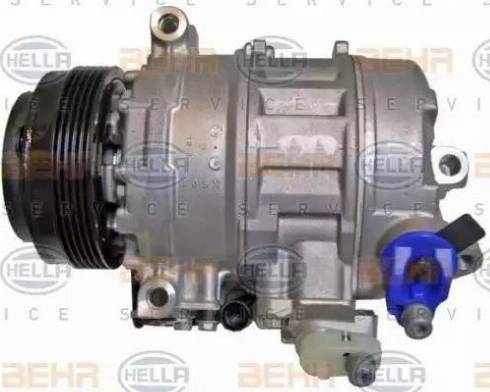 HELLA 8FK 351 176-181 - Компрессор кондиционера autosila-amz.com