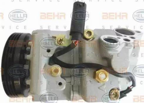 HELLA 8FK 351 340-991 - компрессор кондиционера BMW E65/E66 3.6i/4.0i/4.8i/6.0i/4.4D 01> autosila-amz.com