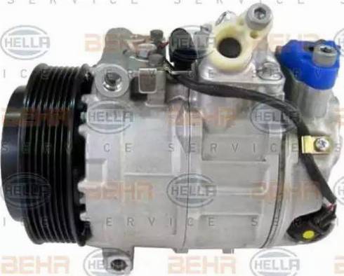 HELLA 8FK 351 340-091 - Компрессор кондиционера autosila-amz.com