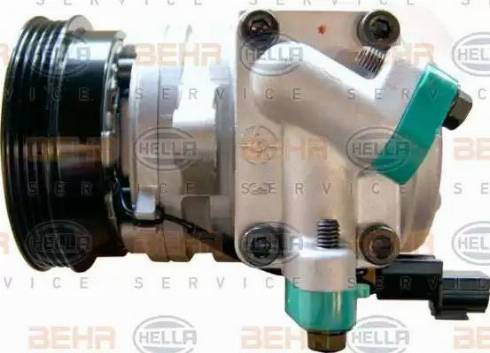 HELLA 8FK 351 340-141 - Компрессор кондиционера autosila-amz.com