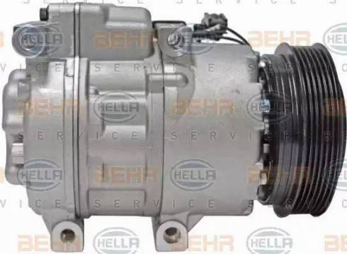 HELLA 8FK 351 340-111 - Компрессор кондиционера autosila-amz.com