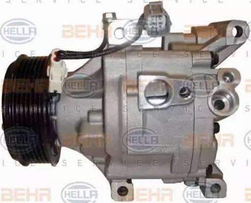 HELLA 8FK 351 340-781 - Компрессор кондиционера autosila-amz.com