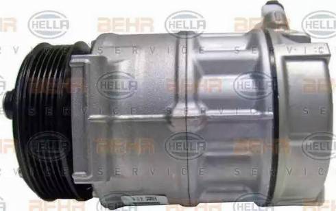 HELLA 8FK 351 341-101 - Компрессор кондиционера autosila-amz.com