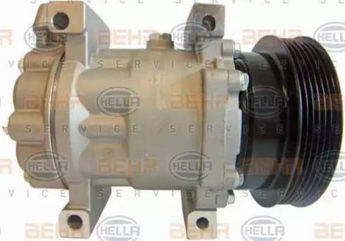 HELLA 8FK 351 316-921 - Компрессор кондиционера autosila-amz.com