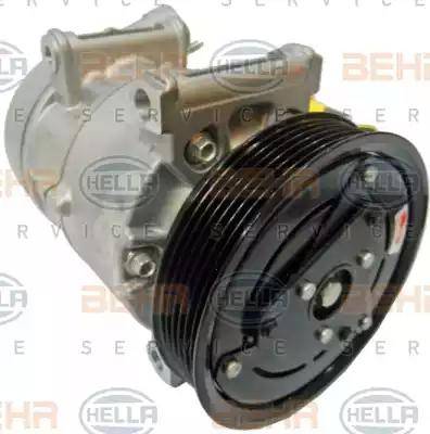 HELLA 8FK 351 316-631 - Компрессор кондиционера autosila-amz.com