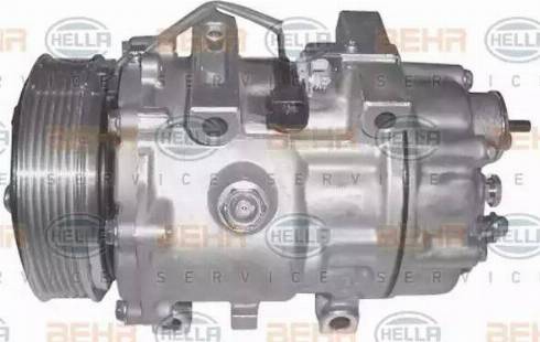 HELLA 8FK 351 316-081 - Компрессор кондиционера autosila-amz.com