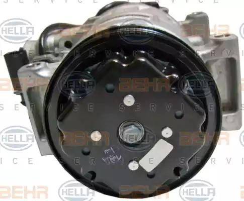 HELLA 8FK 351 316-341 - Компрессор кондиционера autosila-amz.com