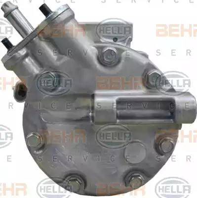 HELLA 8FK 351 316-251 - Компрессор кондиционера autosila-amz.com