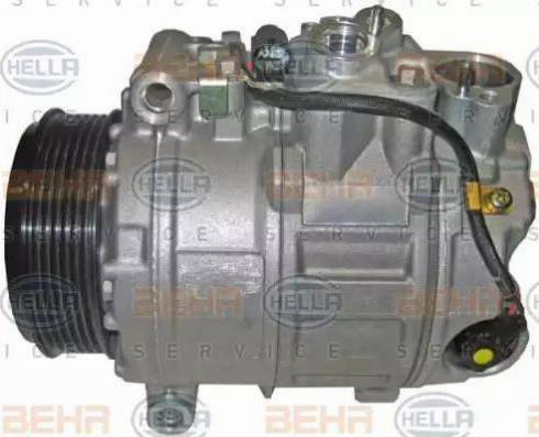 HELLA 8FK 351 316-771 - Компрессор кондиционера autosila-amz.com