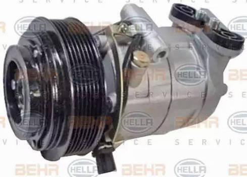 HELLA 8FK 351 334-531 - Компрессор кондиционера autosila-amz.com