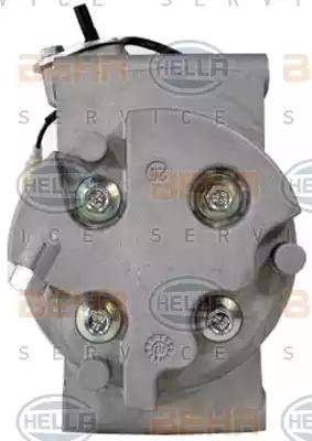 HELLA 8FK 351 322-941 - Компрессор кондиционера autosila-amz.com