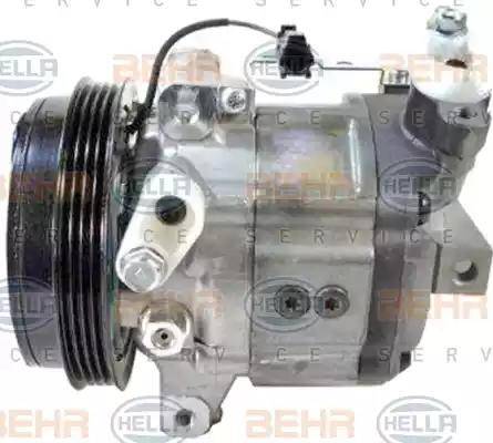 HELLA 8FK 351 322-481 - Компрессор кондиционера autosila-amz.com