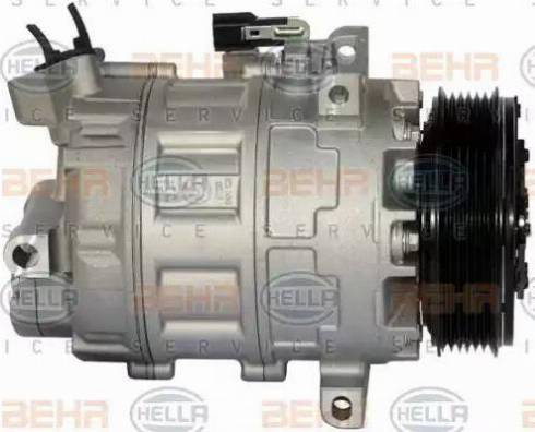 HELLA 8FK 351 322-141 - Компрессор кондиционера autosila-amz.com