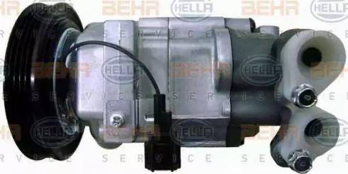 HELLA 8FK 351 322-211 - Компрессор кондиционера autosila-amz.com