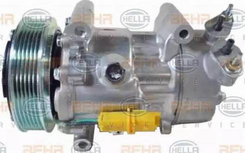 HELLA 8FK 351 322-791 - Компрессор кондиционера autosila-amz.com