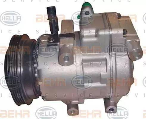 HELLA 8FK 351 273-041 - Компрессор кондиционера autosila-amz.com