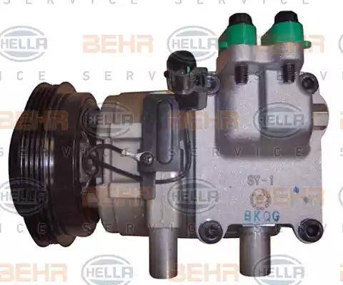 HELLA 8FK 351 273-171 - Компрессор кондиционера autosila-amz.com