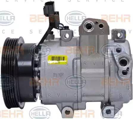 HELLA 8FK 351 272-141 - Компрессор кондиционера autosila-amz.com