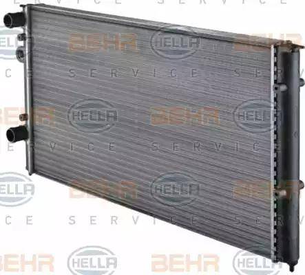 HELLA 8MK 376 714-741 - Радиатор, охлаждение двигателя autosila-amz.com