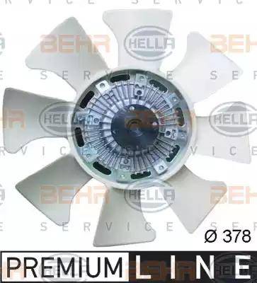 HELLA 8MV 376 734-281 - Вентилятор, охлаждение двигателя autosila-amz.com