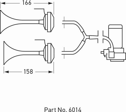 HELLA 3PB 003 001-612 - Звуковой сигнал autosila-amz.com