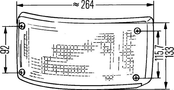 HELLA 2ZR 005 603-061 - Фара заднего хода autosila-amz.com