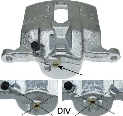 HELLA PAGID 8AC 355 392-171 - Тормозной суппорт autosila-amz.com