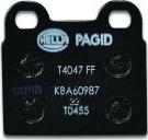 HELLA PAGID 8DB 355 006-991 - Тормозные колодки, дисковые, комплект autosila-amz.com