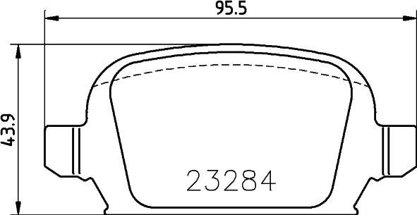 HELLA PAGID 8DB 355 018-641 - Тормозные колодки, дисковые, комплект autosila-amz.com