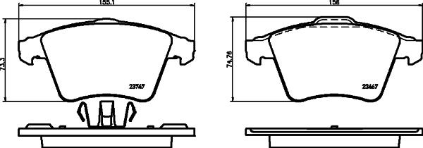 Meyle MBP0439 - Тормозные колодки, дисковые, комплект autosila-amz.com