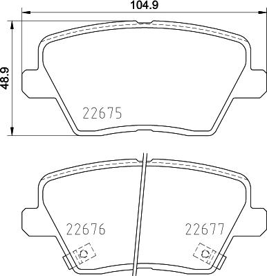 HELLA PAGID 8DB 355 037-891 - Тормозные колодки, дисковые, комплект autosila-amz.com