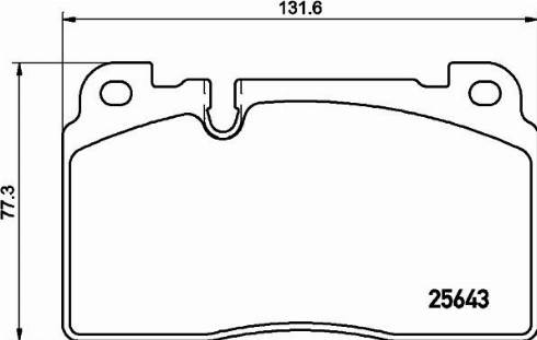 Brembo D16638891 - Тормозные колодки, дисковые, комплект autosila-amz.com