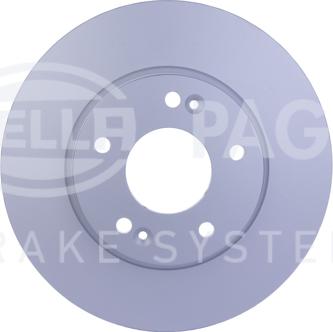 HELLA PAGID 8DD 355 118-371 - Тормозной диск autosila-amz.com