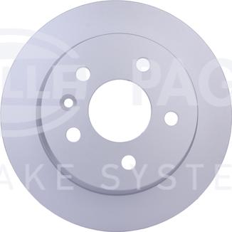 HELLA PAGID 8DD 355 127-241 - Тормозной диск autosila-amz.com