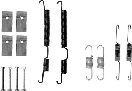 HELLA PAGID 8DZ 355 206-171 - Комплектующие, барабанный тормозной механизм autosila-amz.com