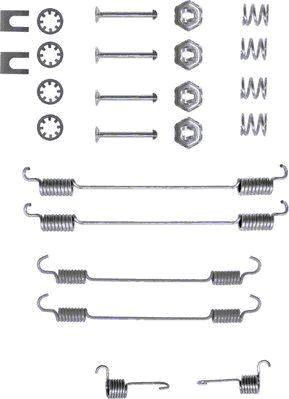 HELLA PAGID 8DZ 355 200-371 - Комплектующие, барабанный тормозной механизм autosila-amz.com